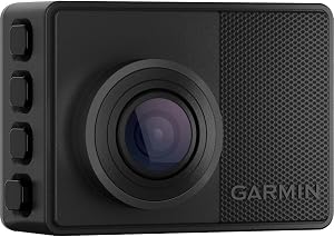 Garmin Dash Cam 67W, 1440p and Extra-Wide 180-degree FOV, Monitor Your Vehicle While Away 