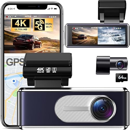 4K Dash Cam Front and Rear,with 64GB Card,Built in 5.8GHz WiFi & GPS C — Complete testing methodology overview