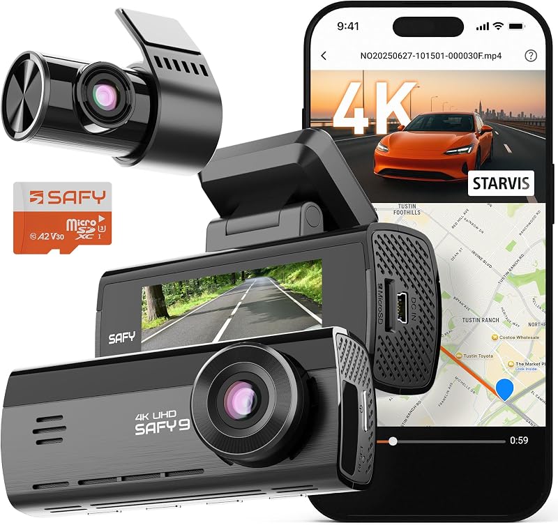 Best dash cam with radar detector built in for highway commu