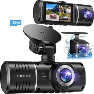 8. SUVCON Dash Cam Front and Rear